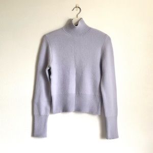 Periwinkle Zara Insanely Soft Turtleneck Sweater